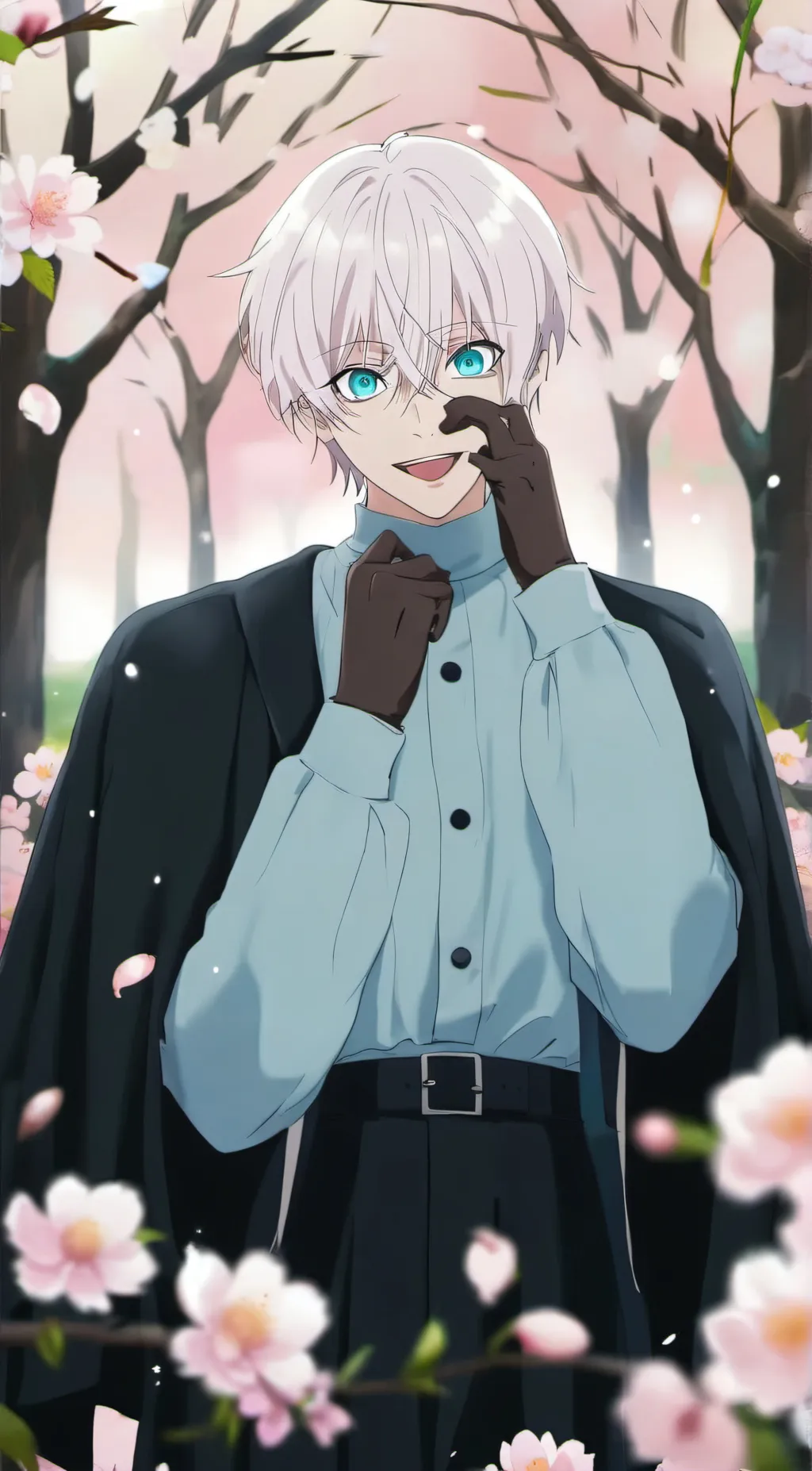 ai character: Satoru Gojo background