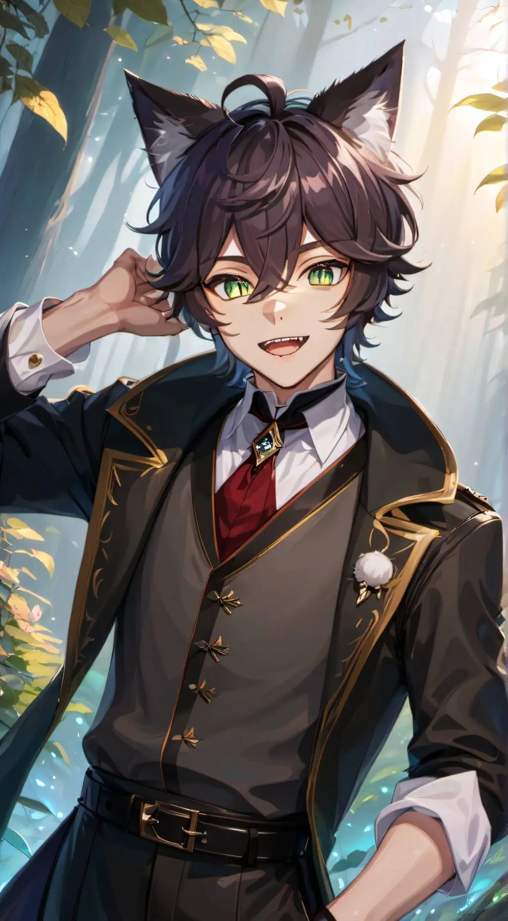 ai character: Victor  background