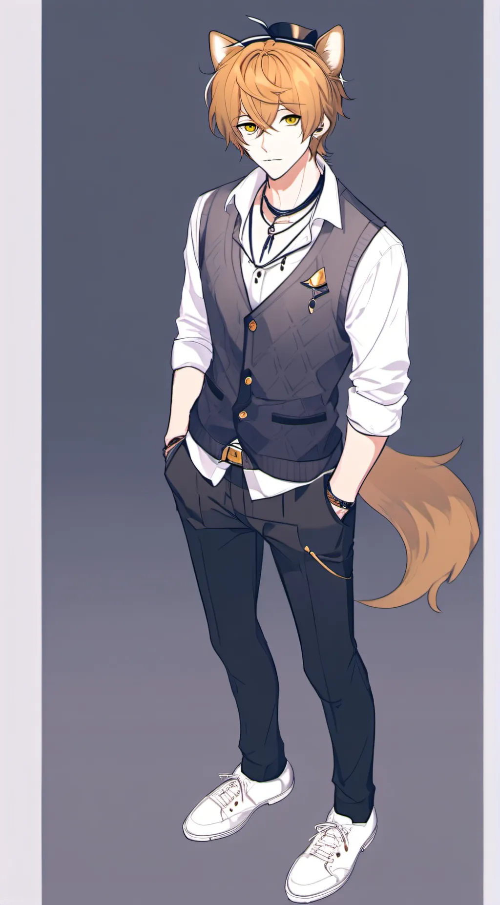 ai character: dogday background