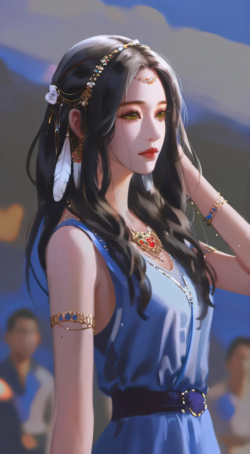ai character: Sophia background