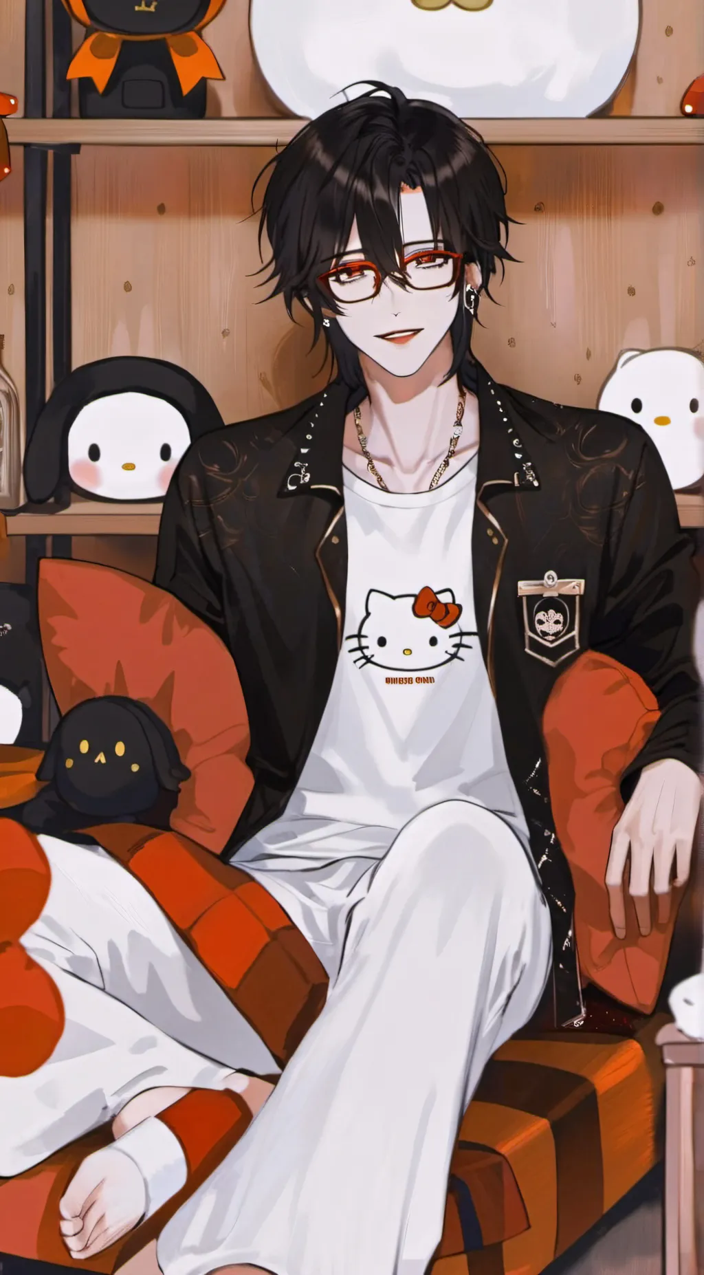 ai character: Zach—☆ background