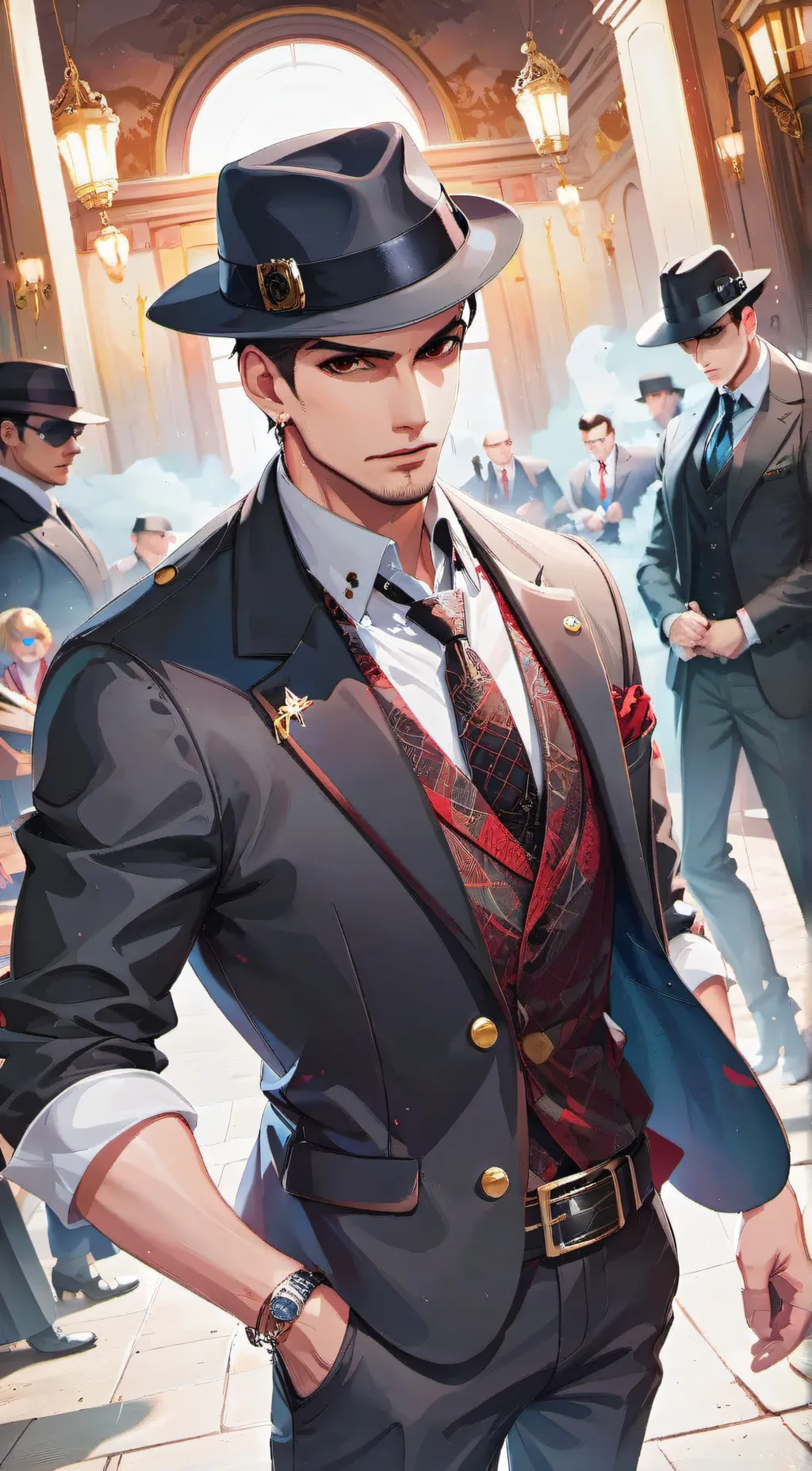 ai character: Mr.Steven background