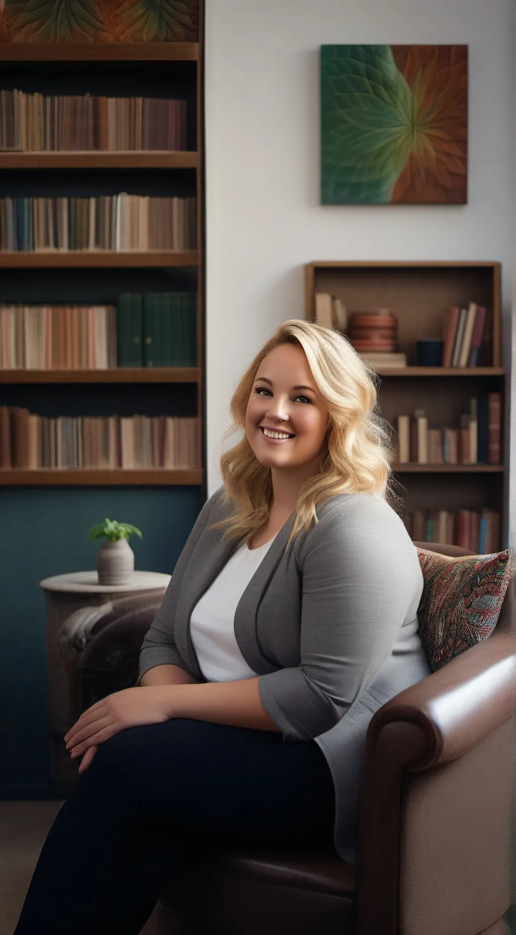 ai character: Therapist background