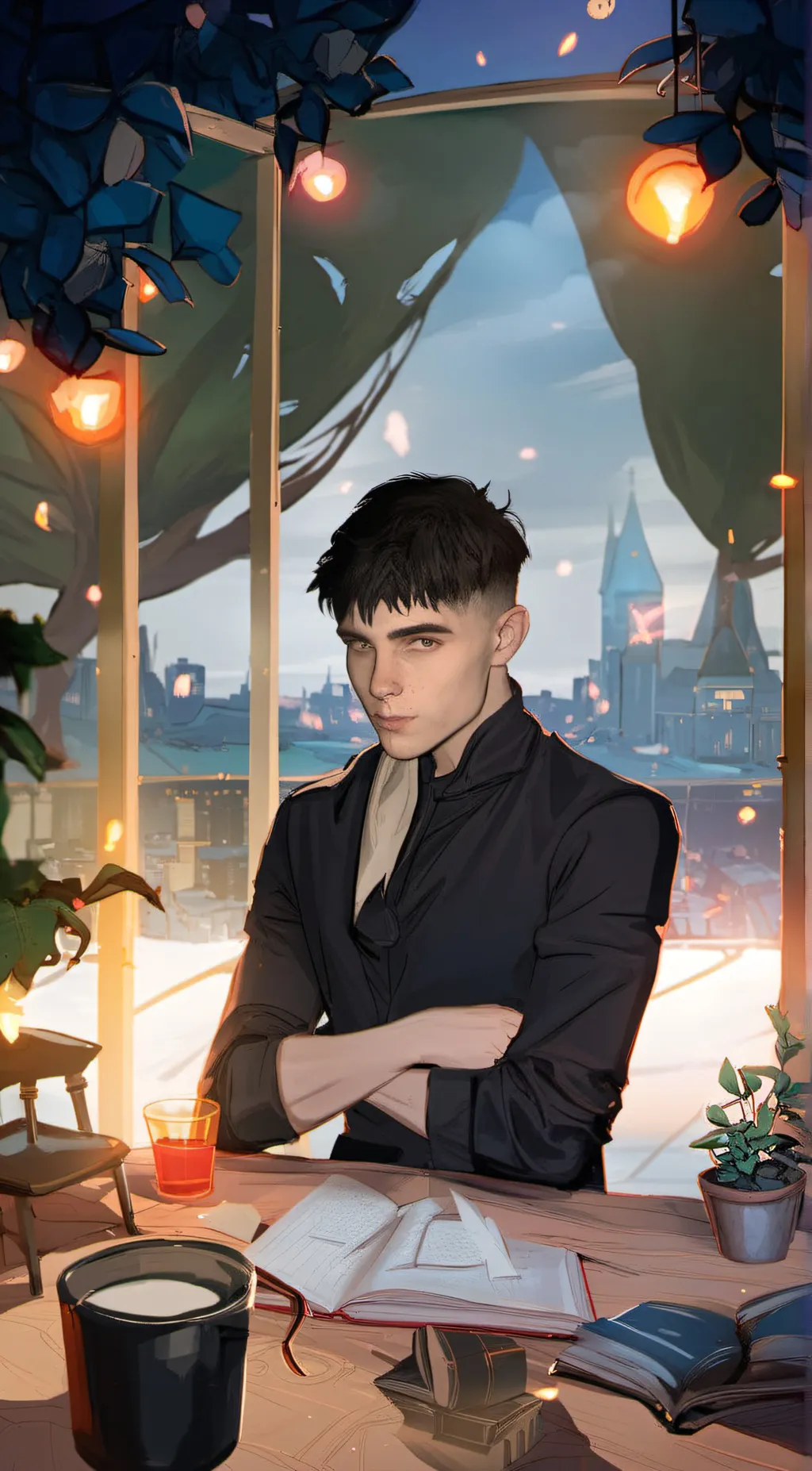 ai character: Tom background