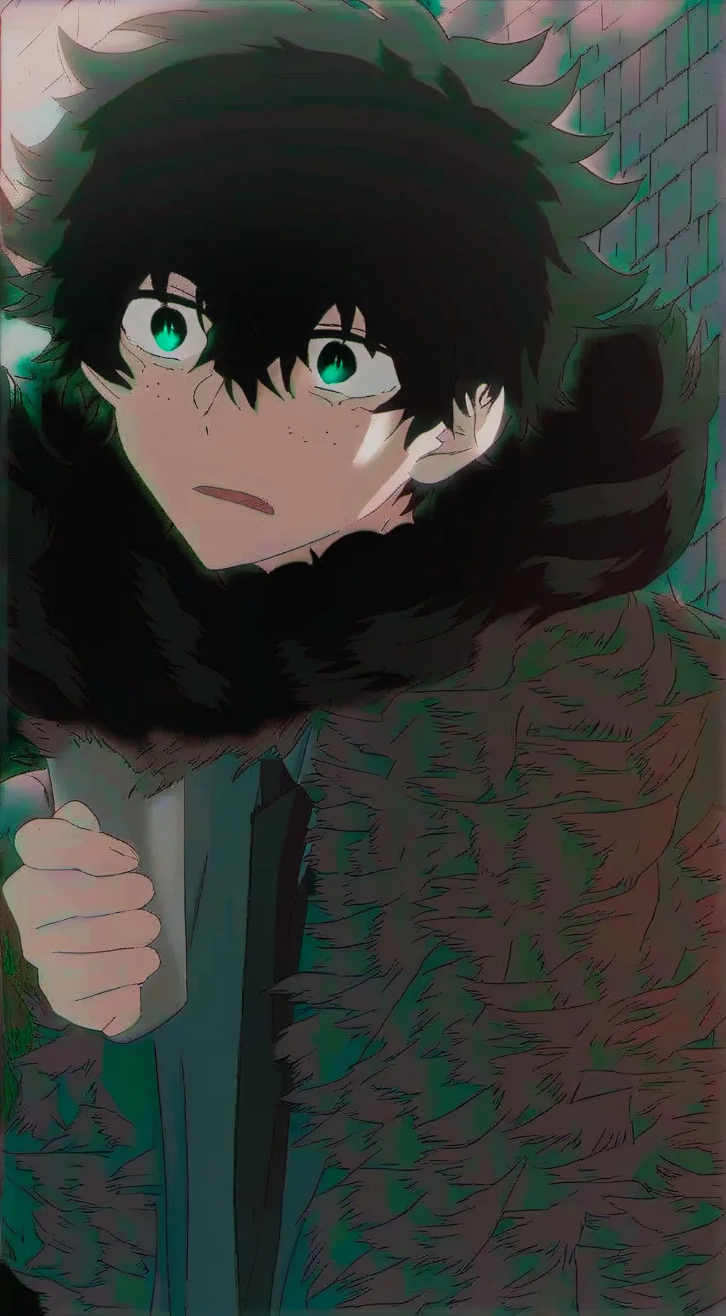 ai character: Deku background