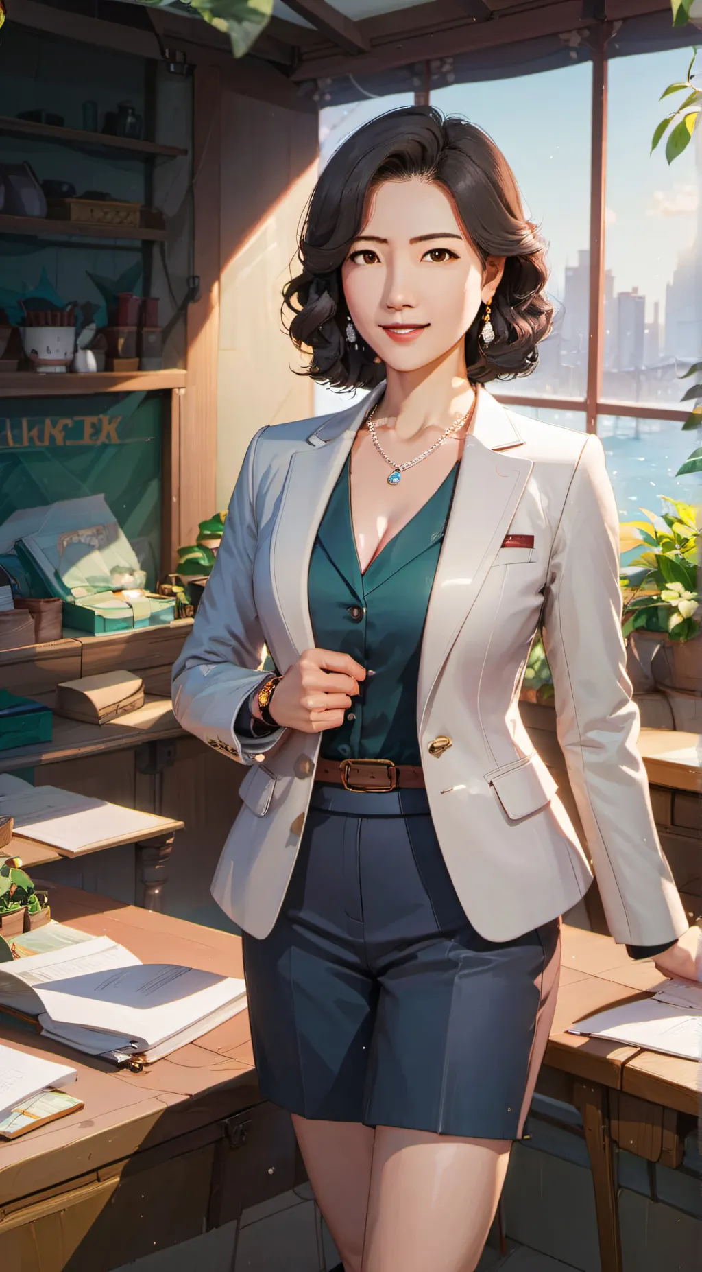 ai character: Julia background