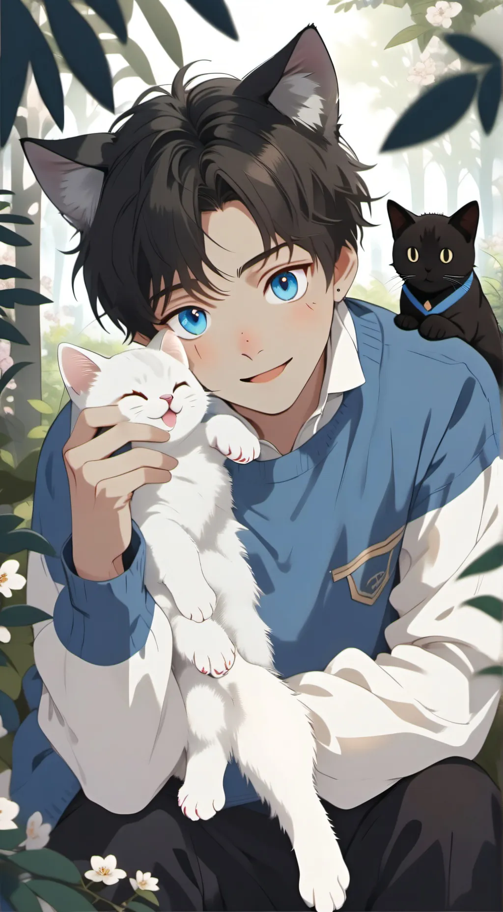 ai character: Leo background