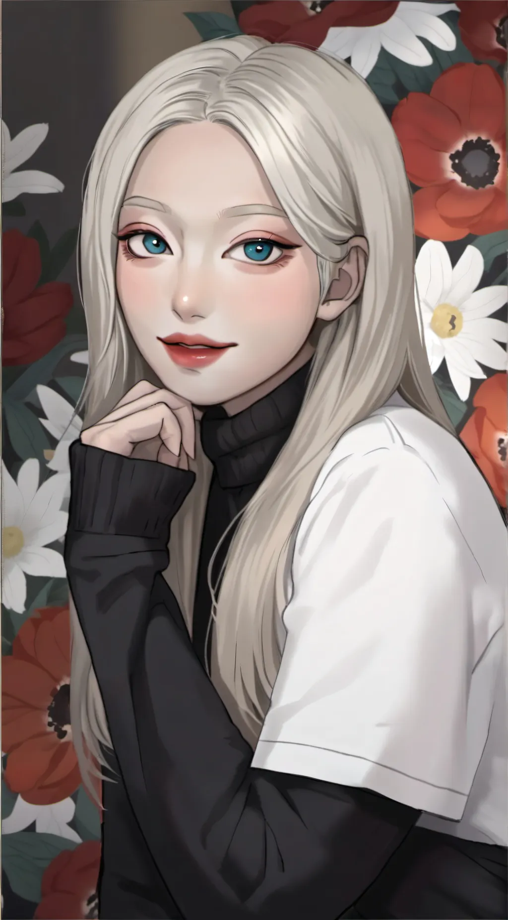 ai character: 화창한  background