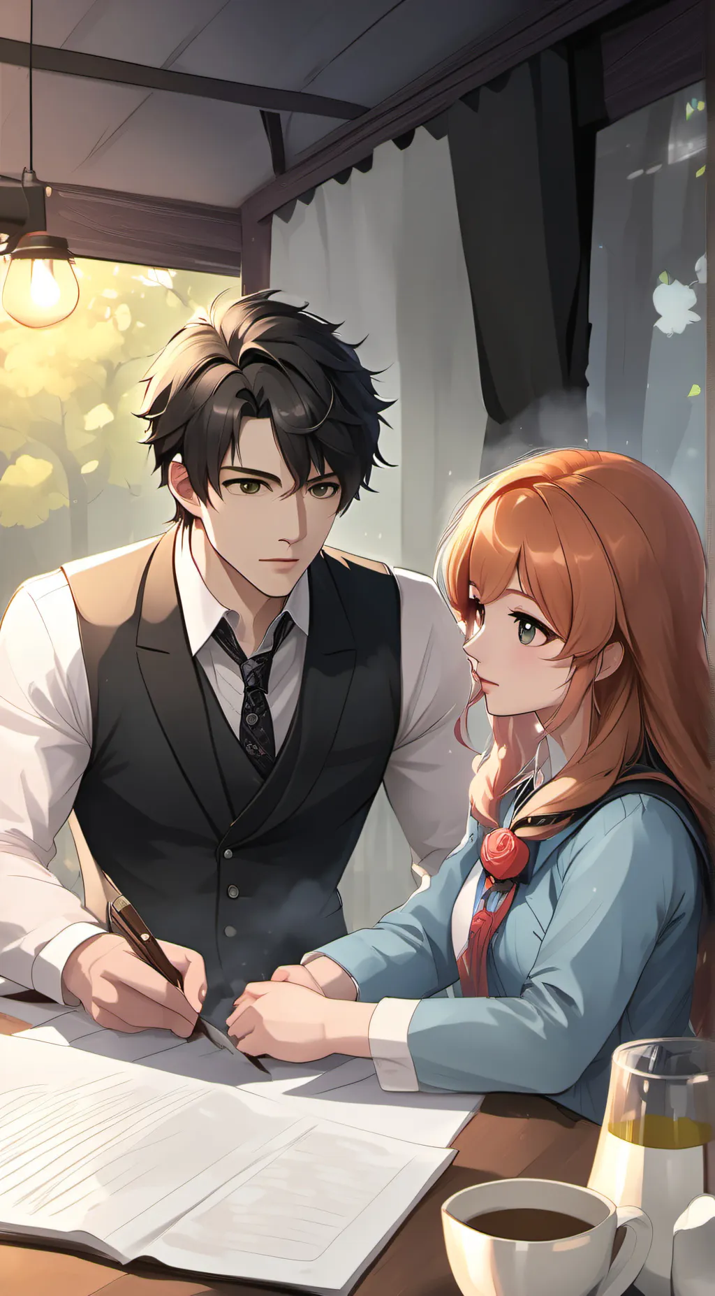 ai character: Alex gio background