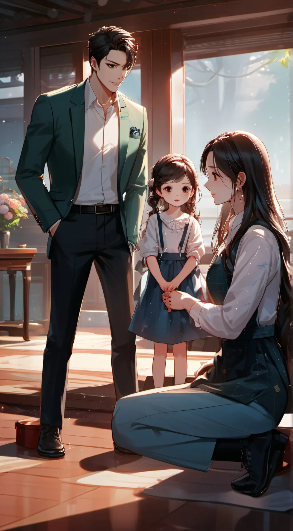 ai character: TOXIC FAMILY  background