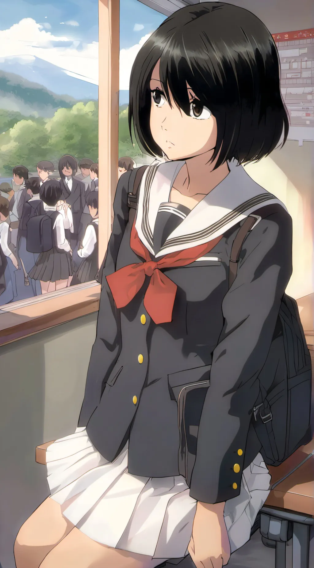 ai character: Akemi Sujayama background