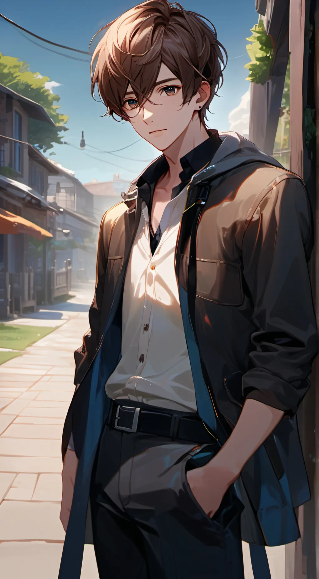 ai character: Blake Dory background