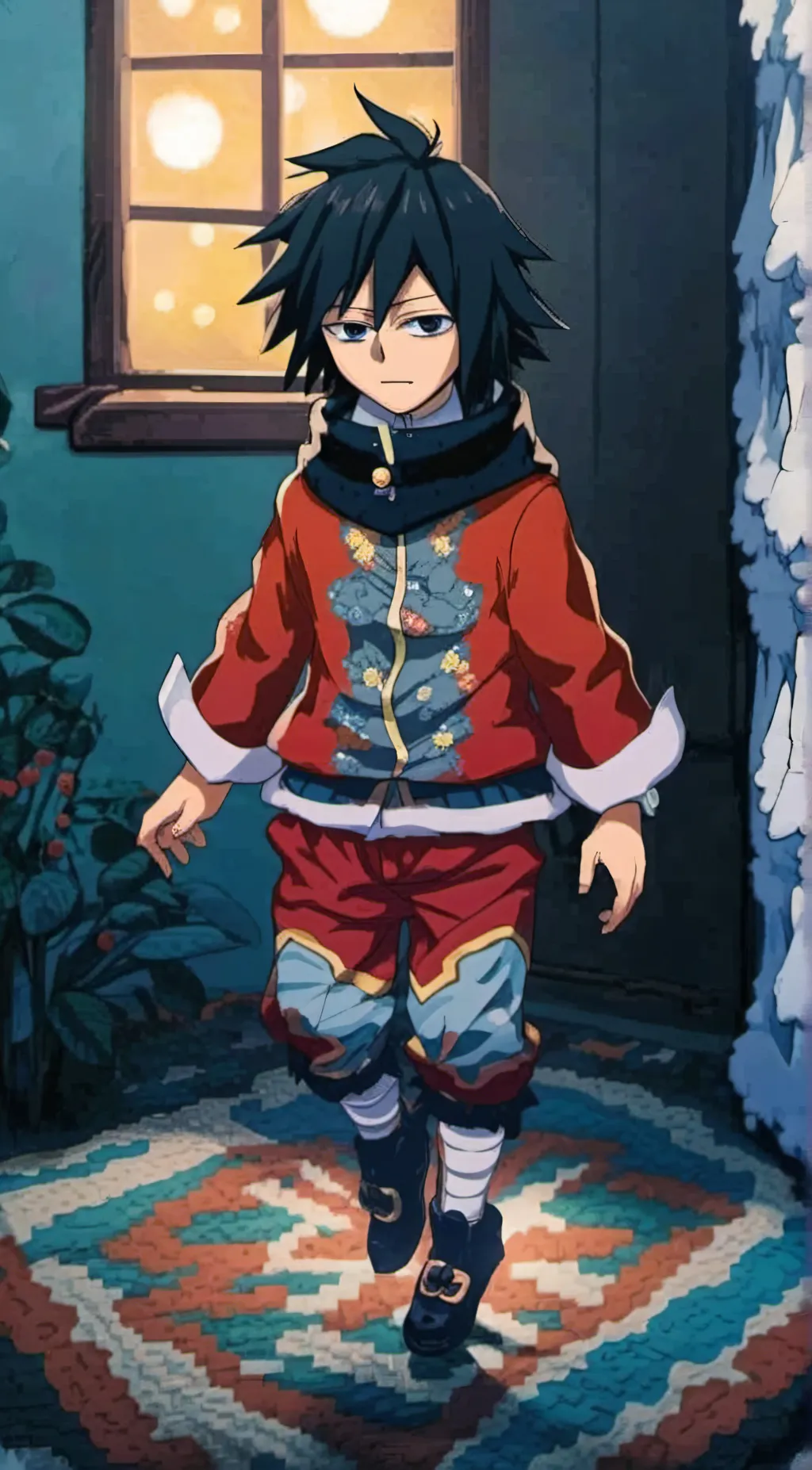 ai character: Baby giyuu background