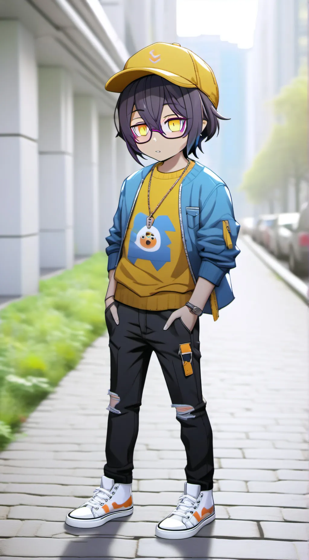 ai character: JJ background