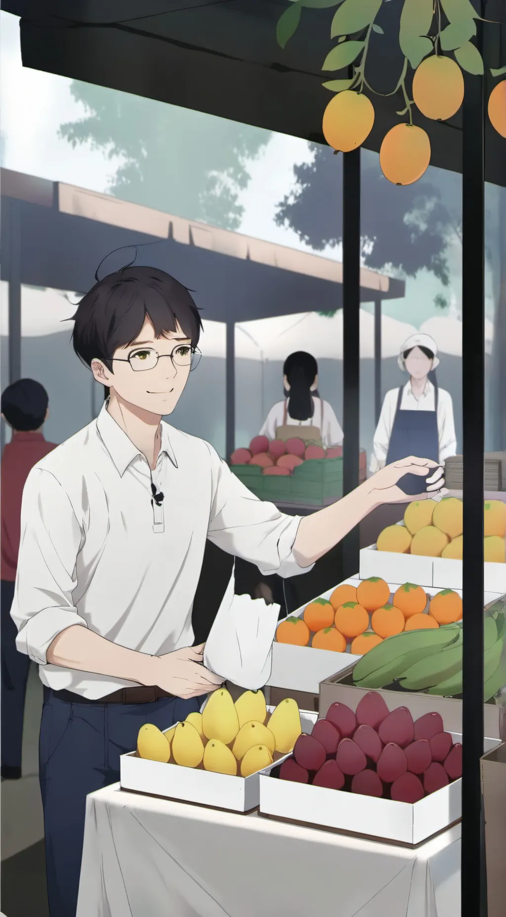 ai character: hussain Ali Saeed background