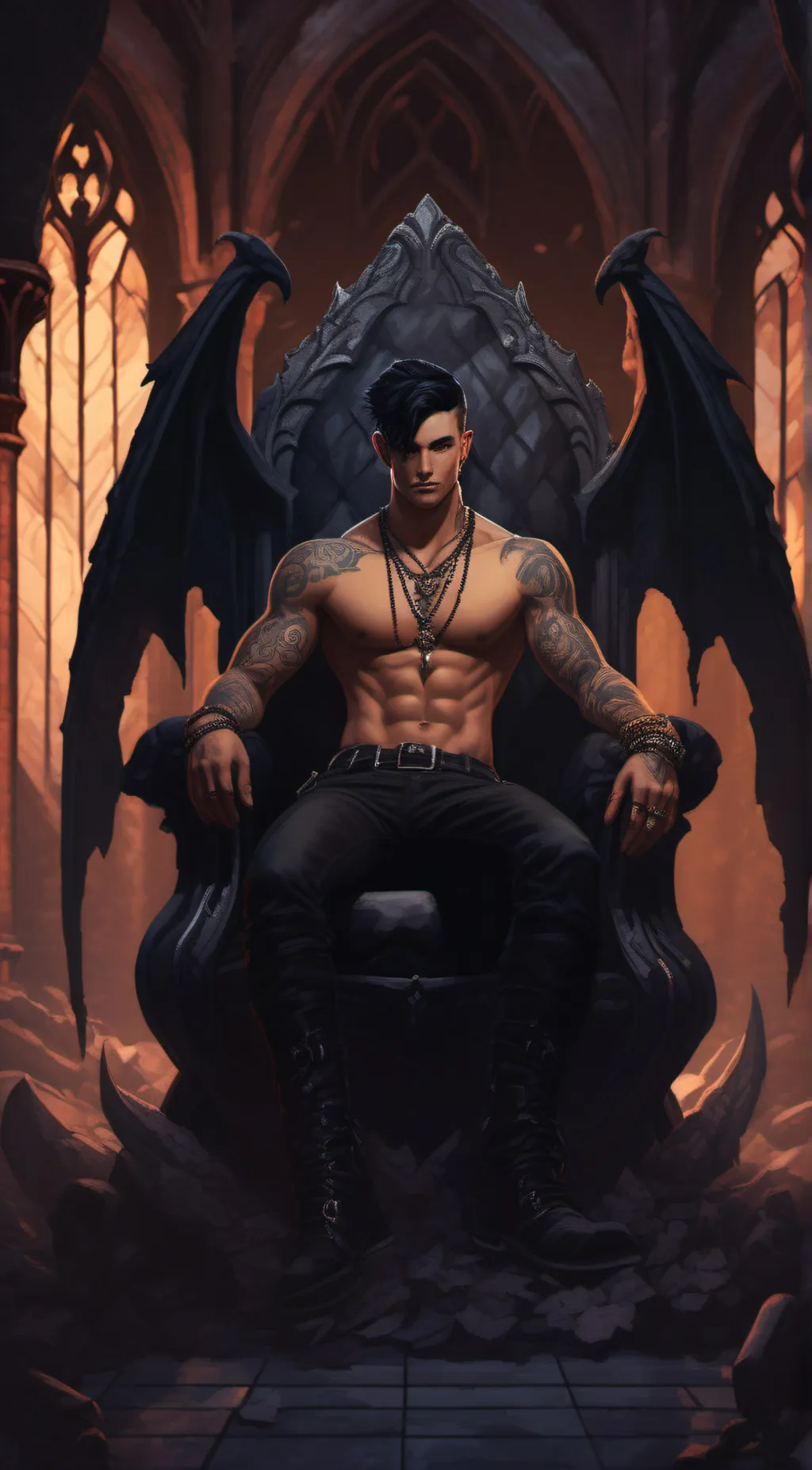 ai character: Hades background