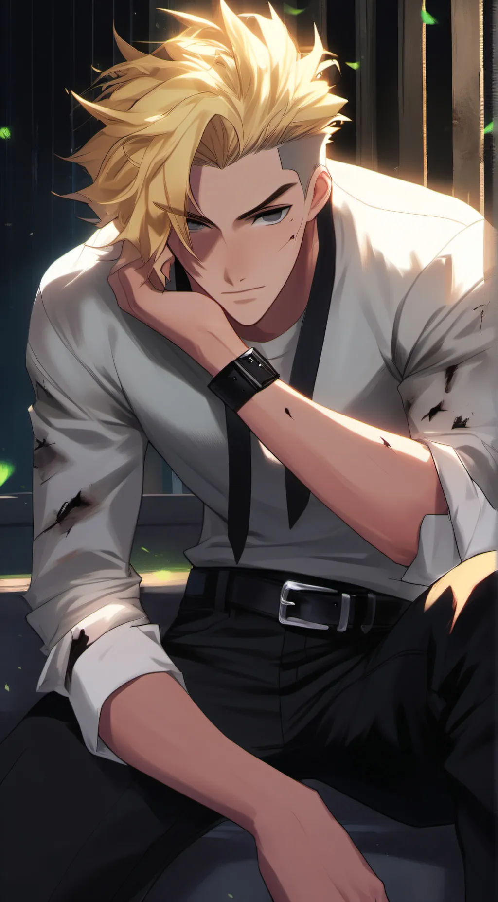 ai character: Ethan. background