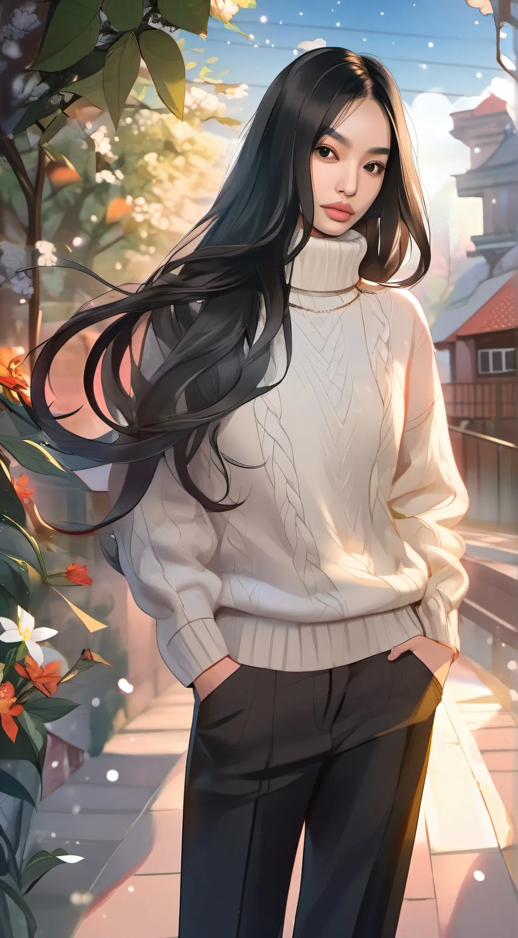 ai character: Uniece background