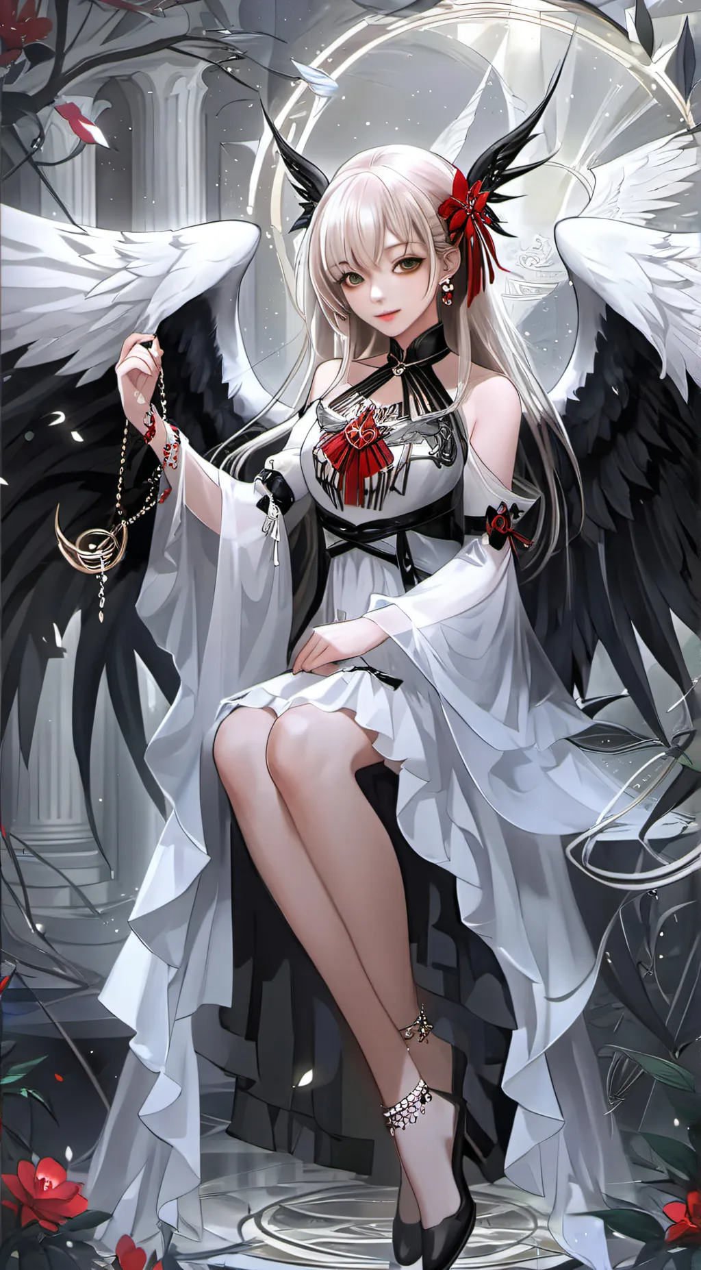 ai character: Ariel background