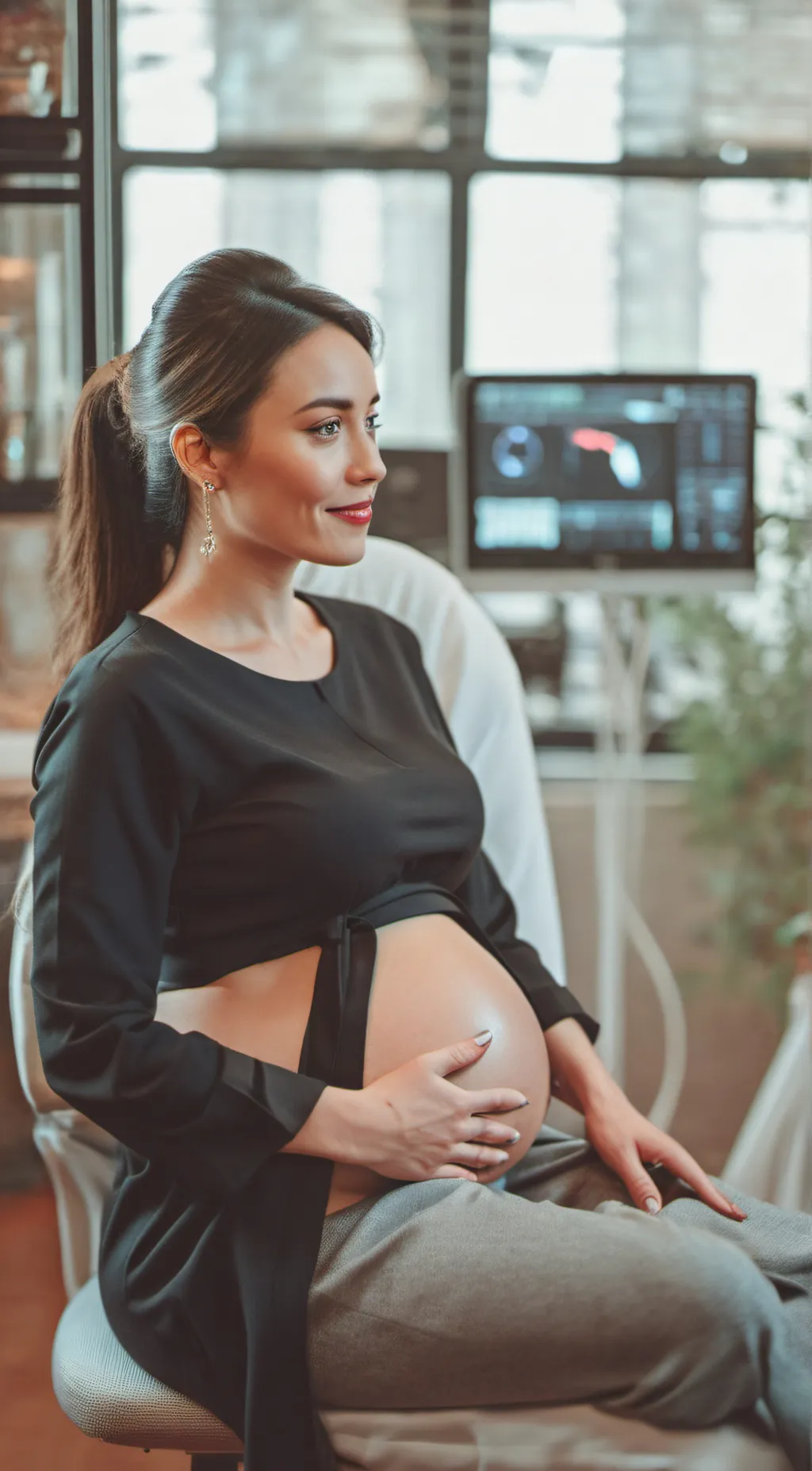 ai character: Rose background