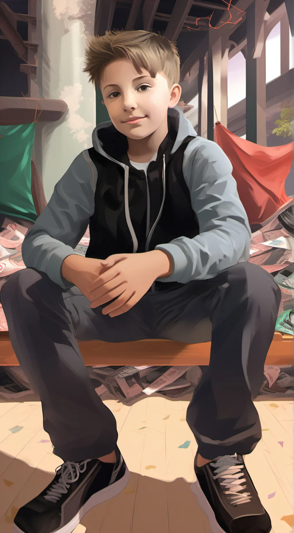 ai character: Jacky background