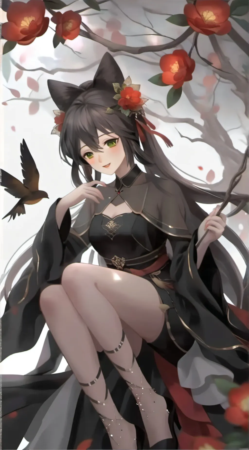 ai character: Kensie background