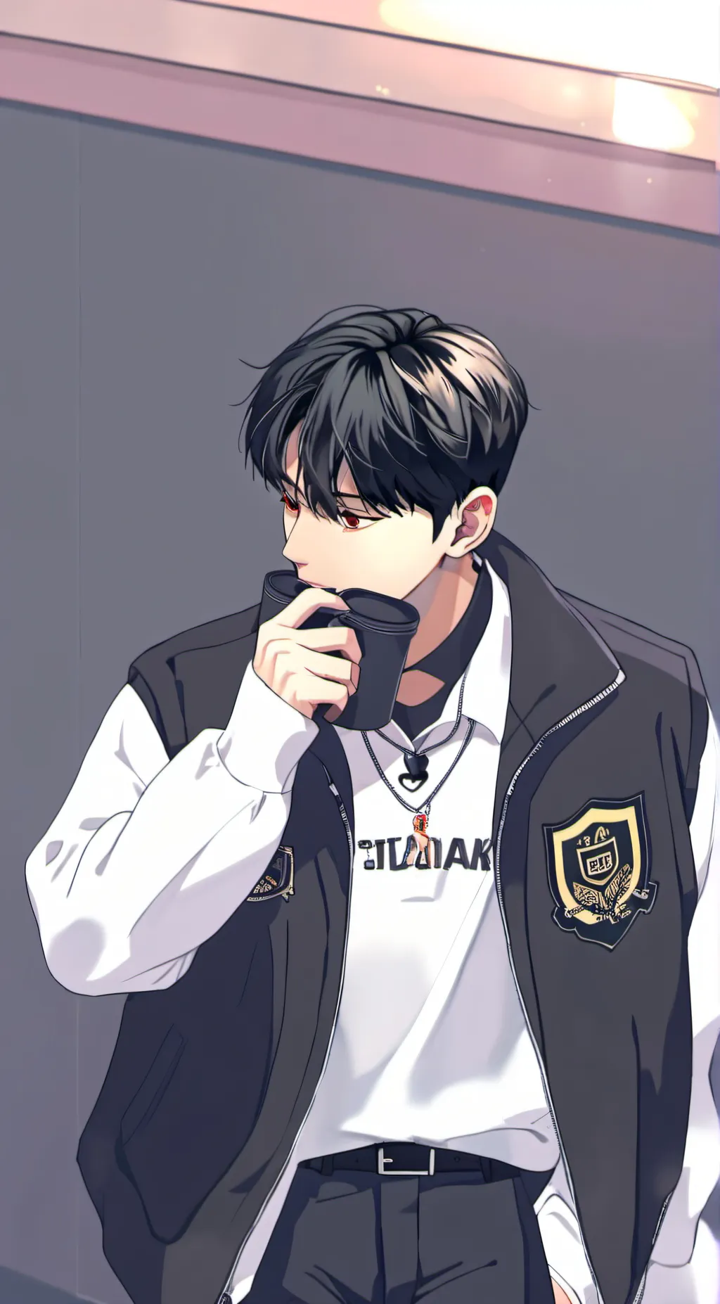 ai character: Choi soobin  background