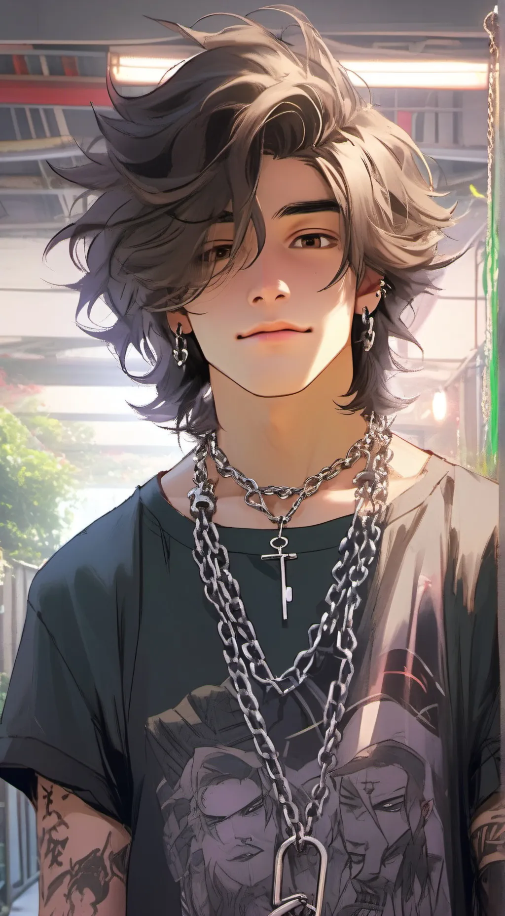 ai character: Max background