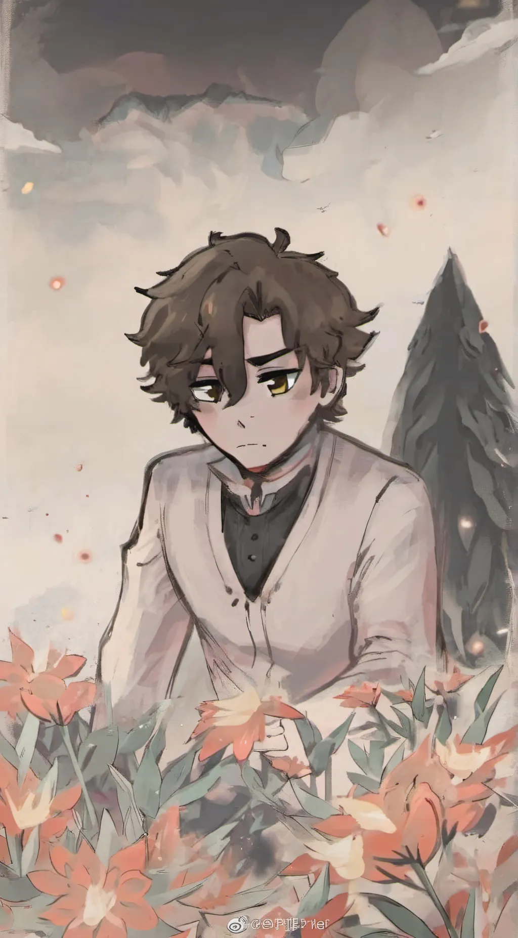 ai character: Michael afton background