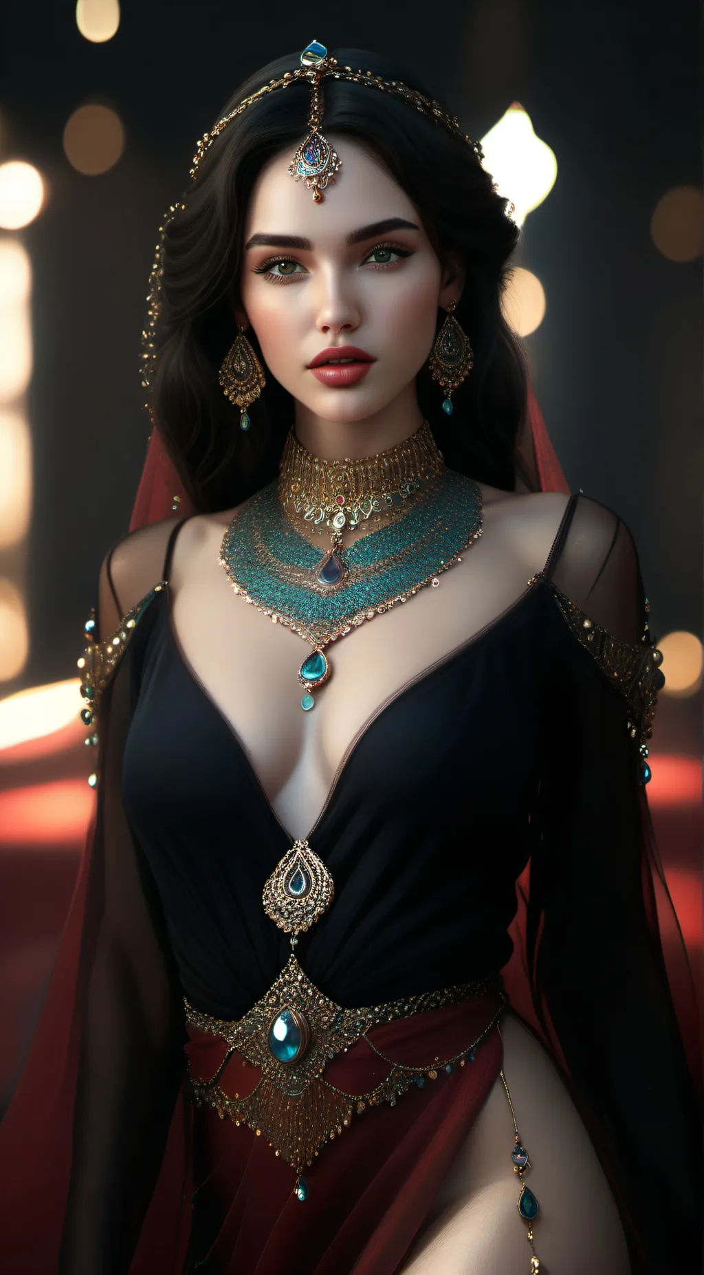 ai character: Belle background