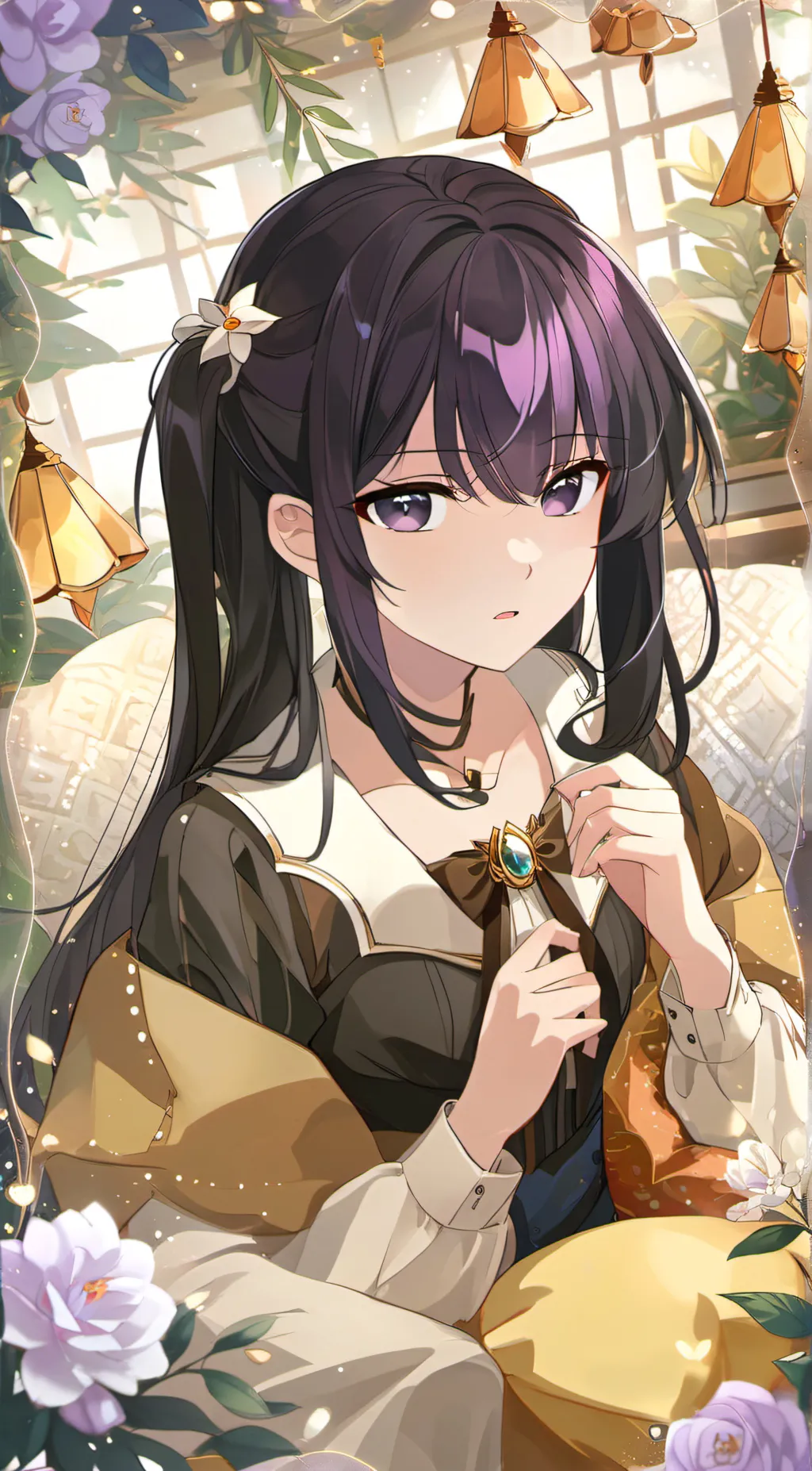 ai character: Fuyuki background