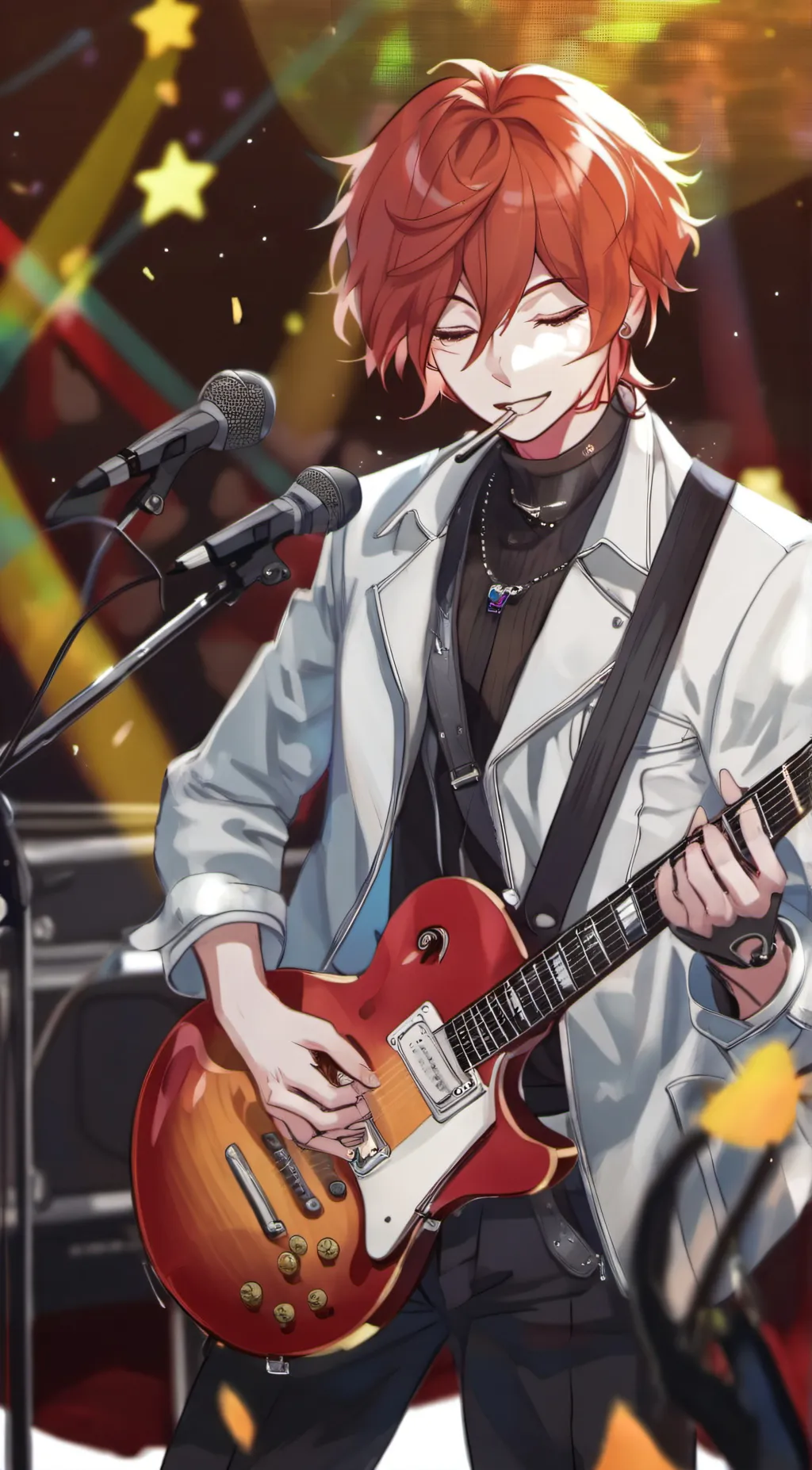 ai character: ☆☦︎Levi☦︎☆ background