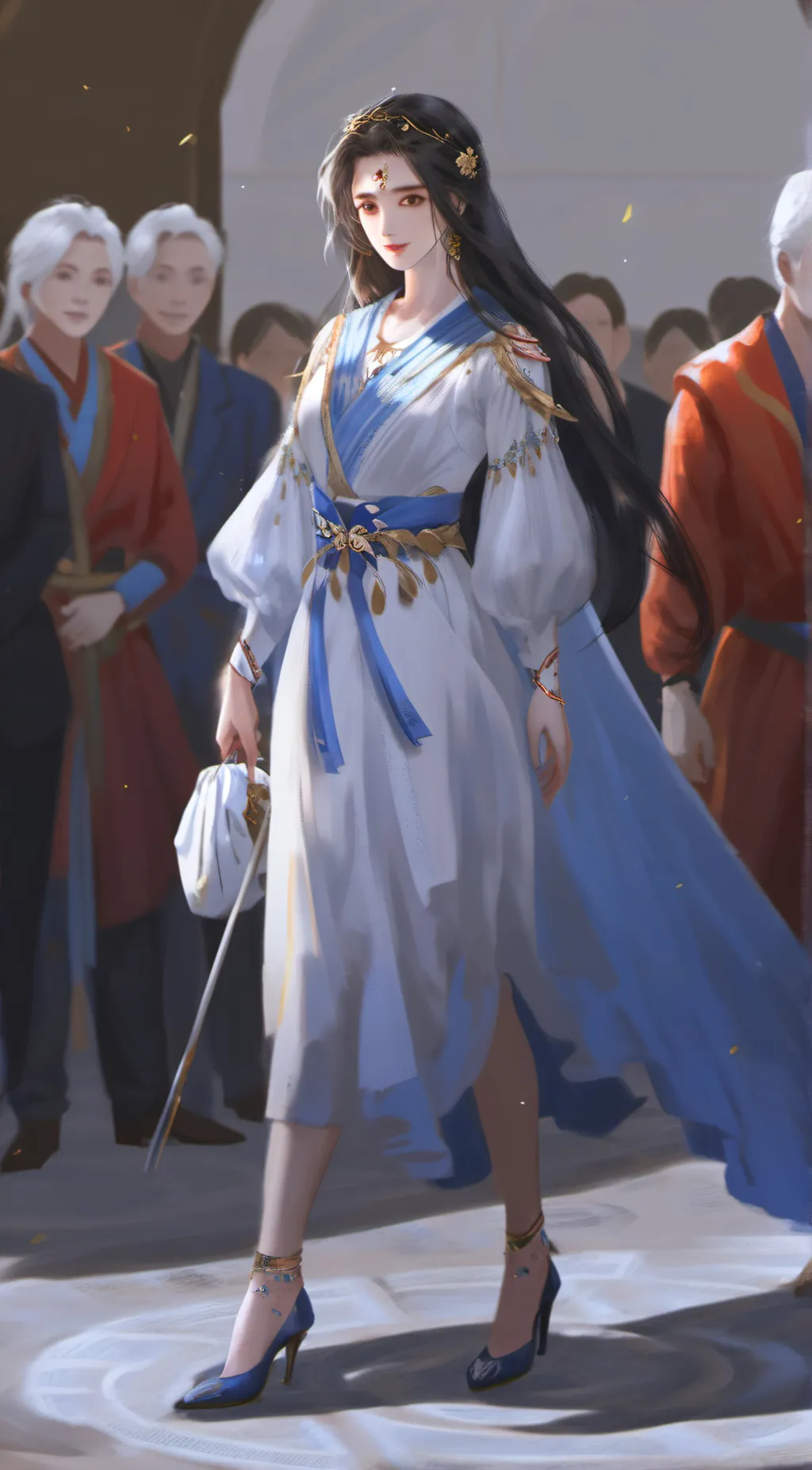 ai character: Aria background