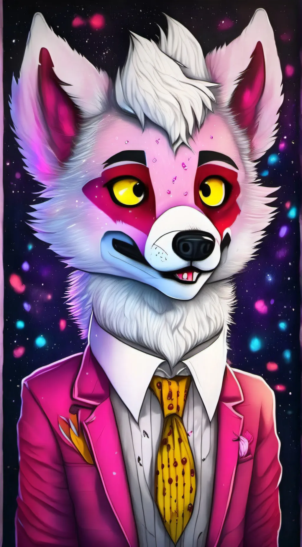 ai character: Funtime foxy (gay) background