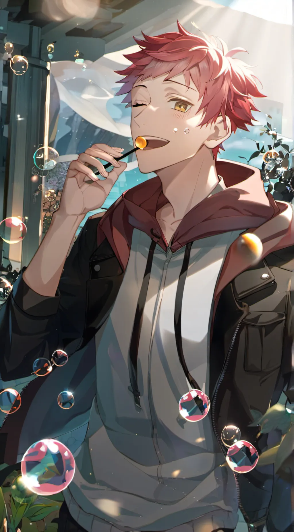 ai character: Yuji Itadori🥰 background