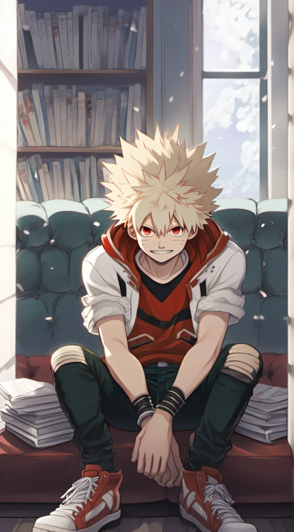 ai character: Izumi  background