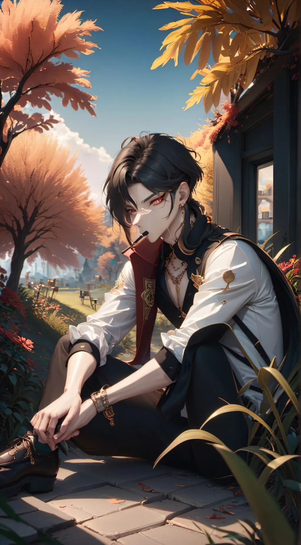 ai character: Ethan background