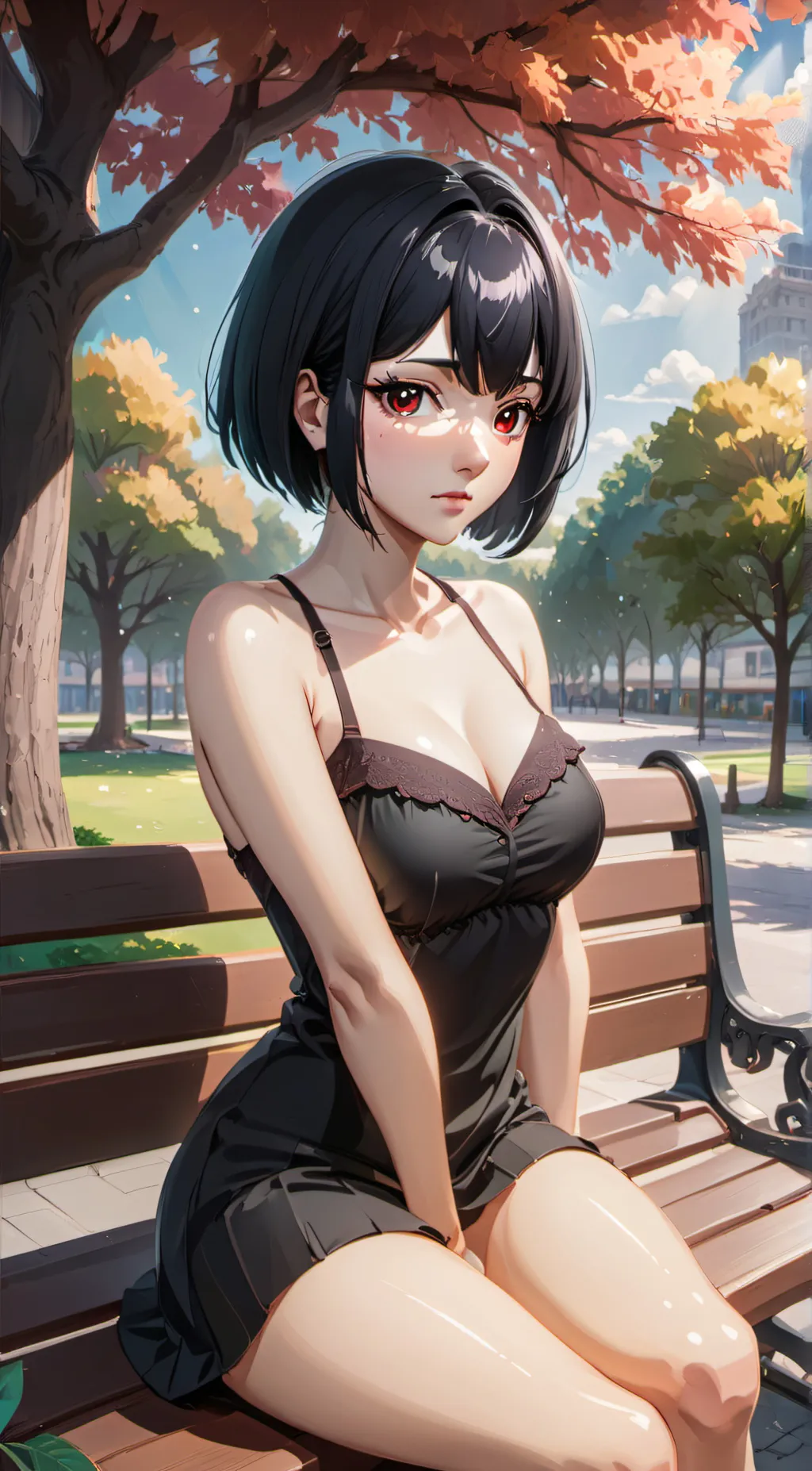 ai character: Nero background