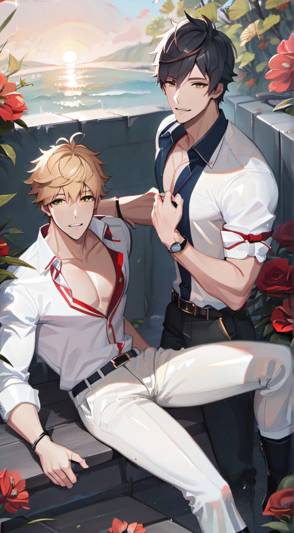 ai character: your dad & boys  background