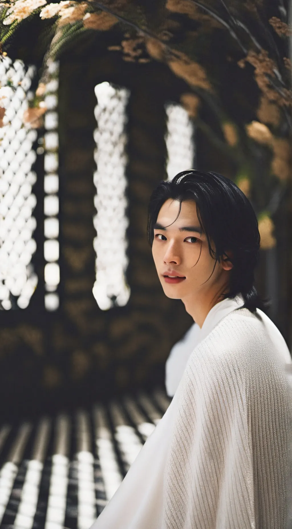 ai character: Hyunjin Hwang background