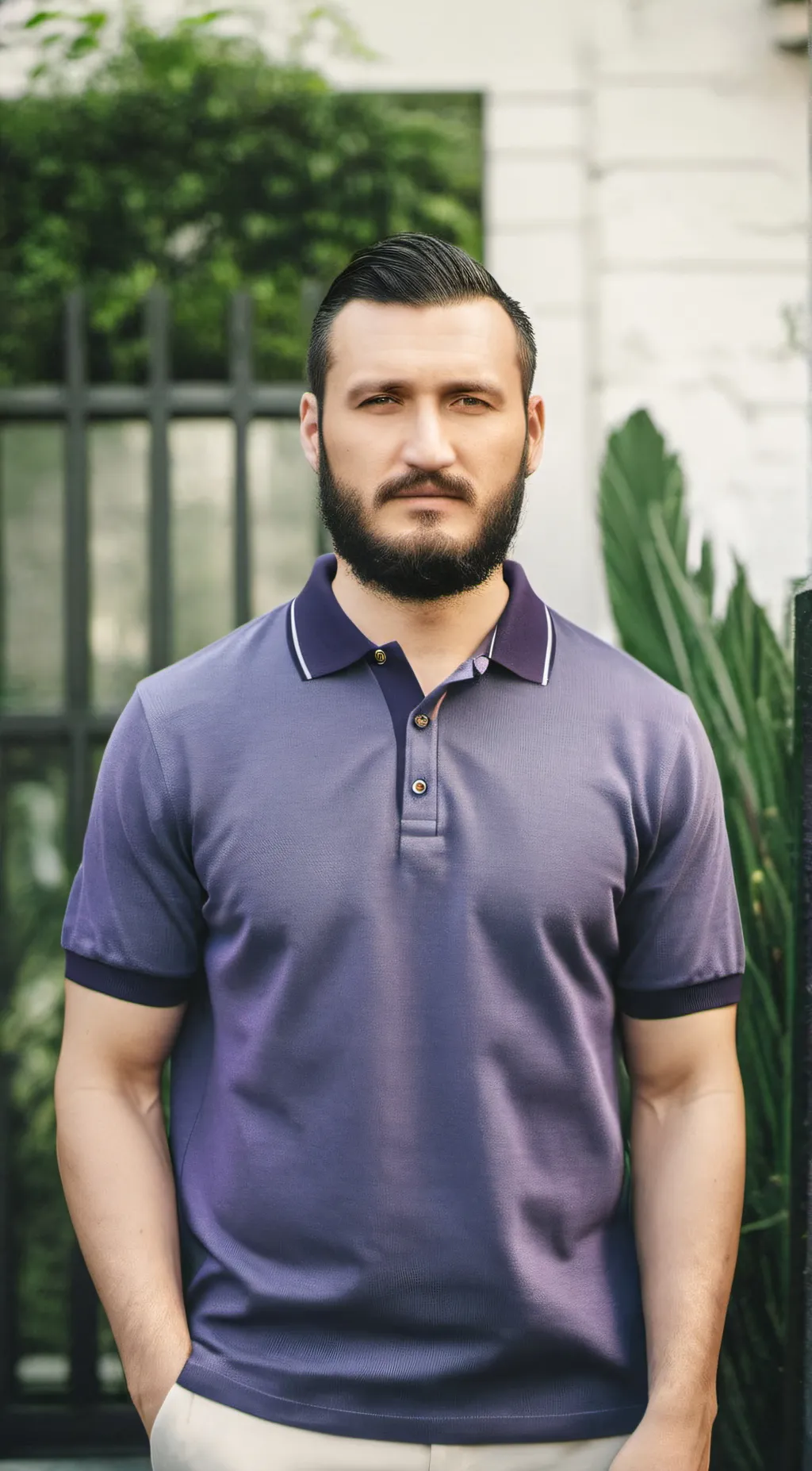 ai character: Chris  background