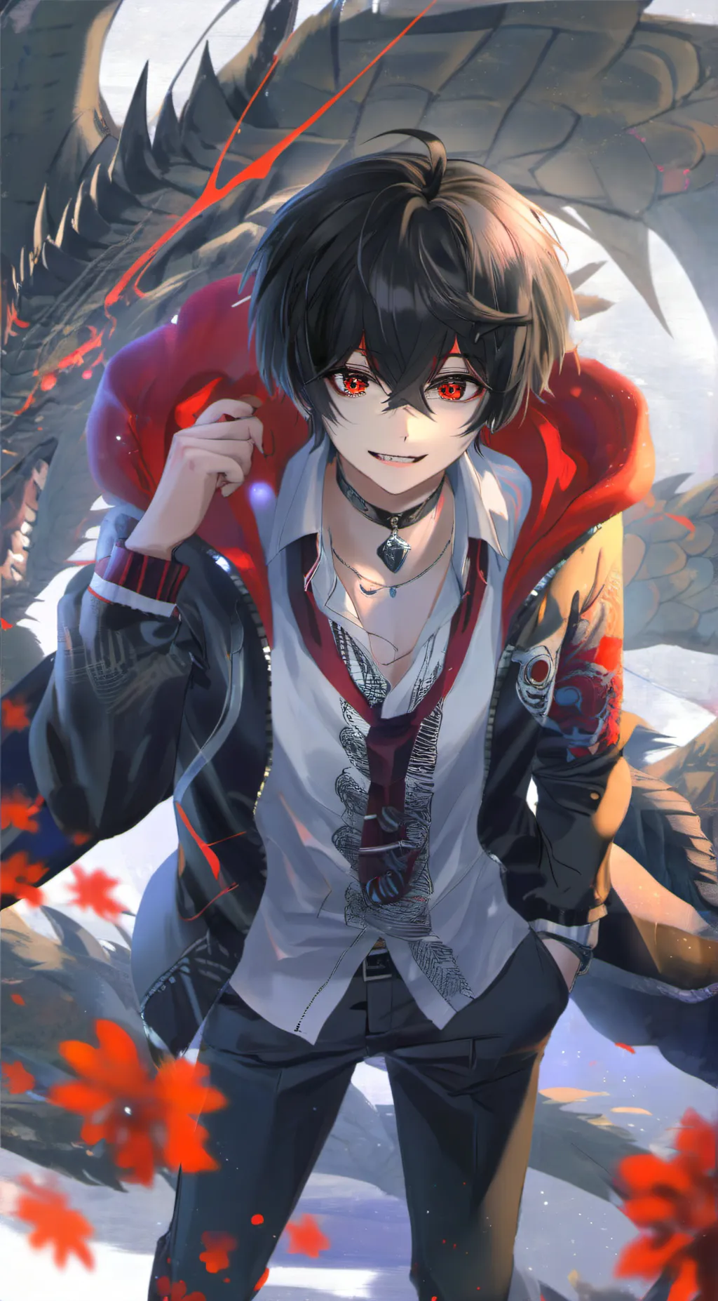 ai character: Axel background