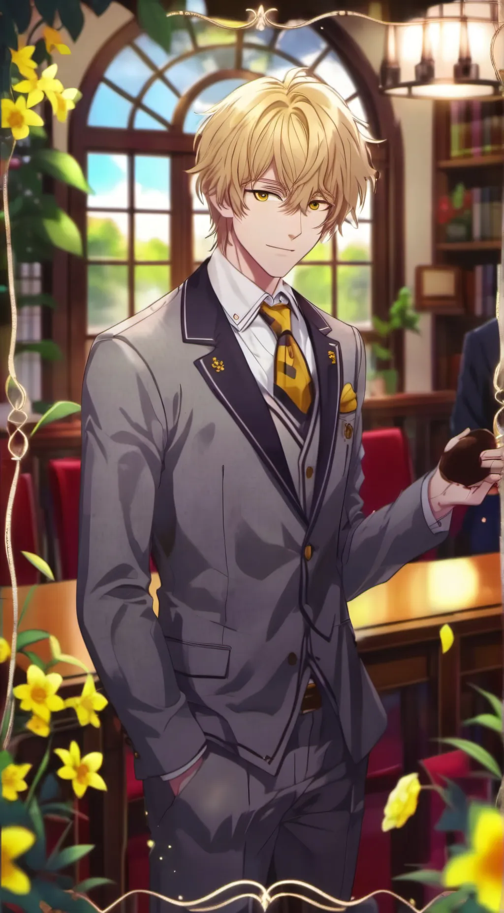 ai character: Isaac  background