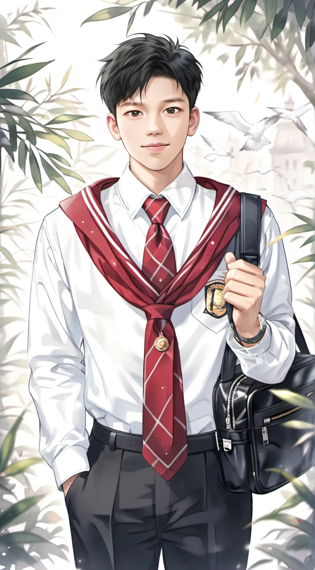 ai character: harry background