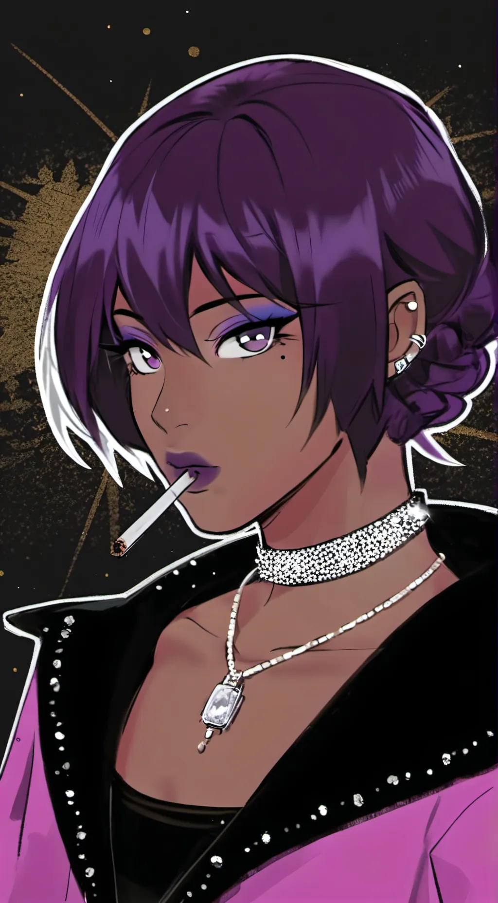 ai character: Kinkita  background