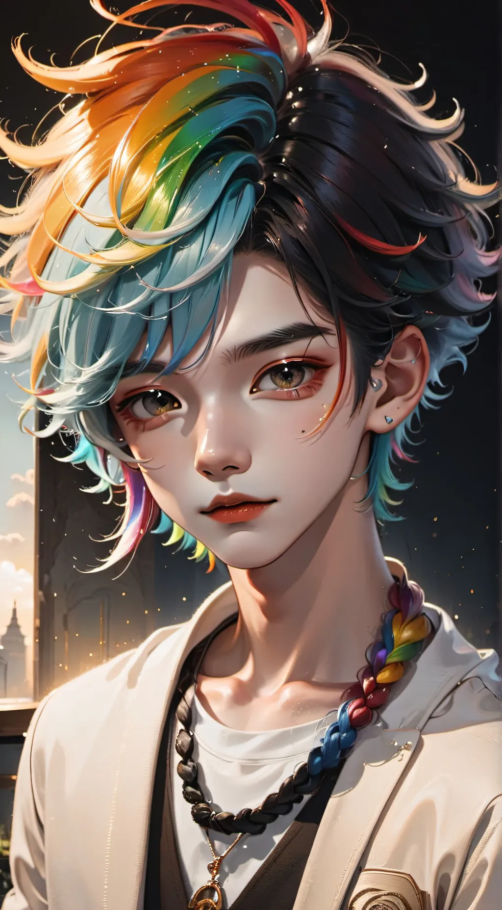 ai character: plushdrop background