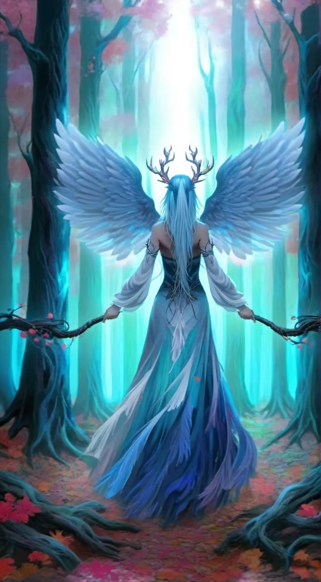 ai character: nyx  background