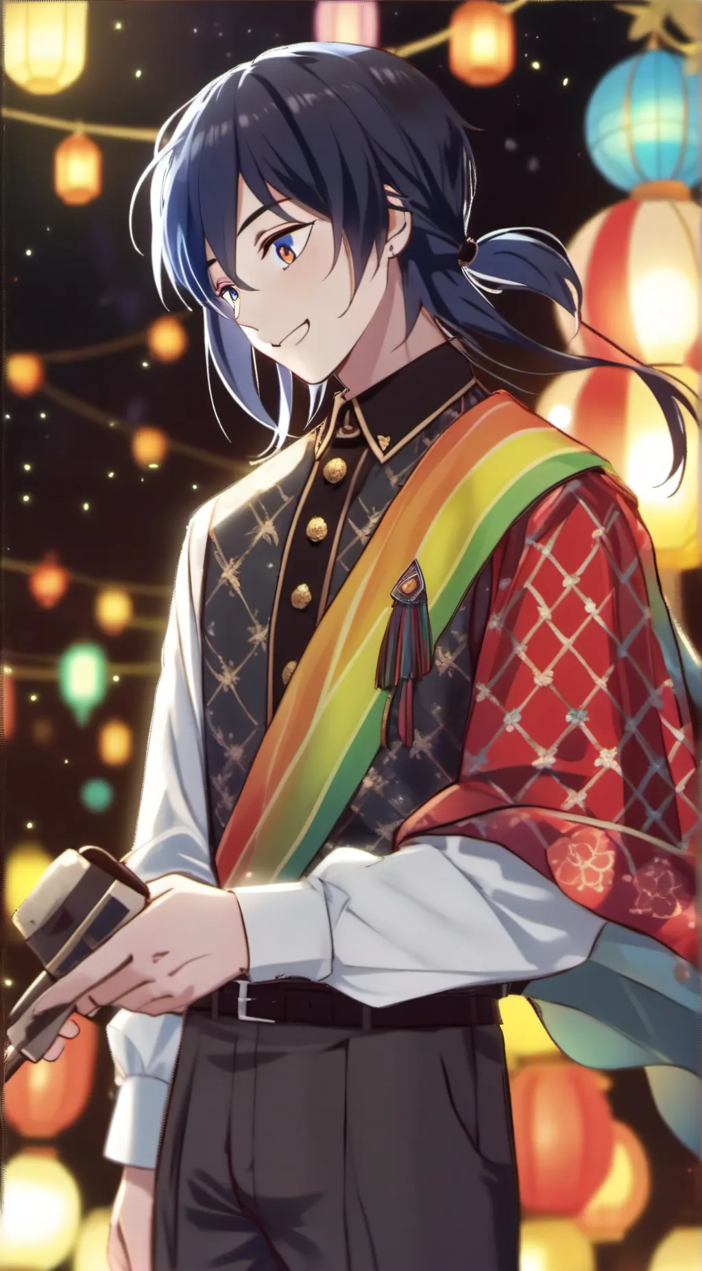 ai character: demon slayer background