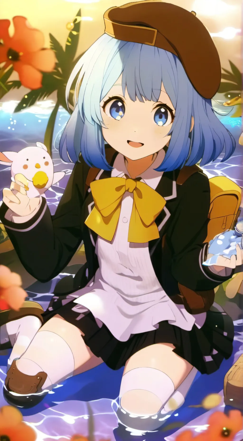 ai character: Marina background