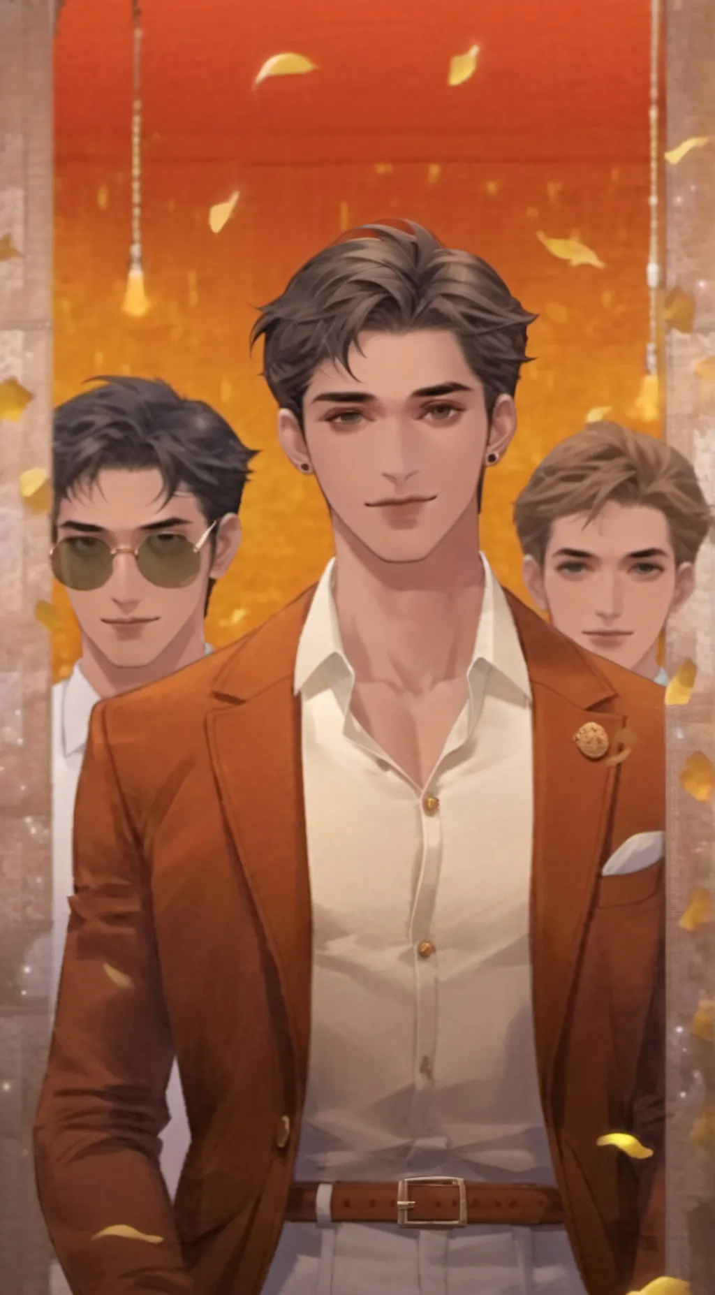 ai character: Leo Dylan + james background